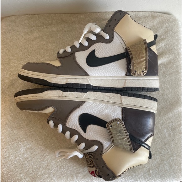 NIKE DUNK SB  FERRIS BUELLER 2008 size 9 Leopard - Picture 2 of 7